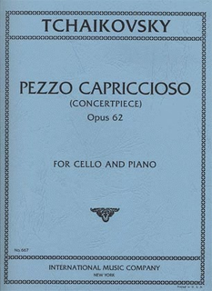 International Music Company Tchaikovsky, P.I.: Pezzo Capriccioso, Op.62 (cello & piano)