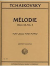 International Music Company Tchaikovsky, P.I. (Solow): Melodie in E-flat, Op. 42, No. 3