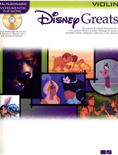 HAL LEONARD Disney Greats (violin & CD)