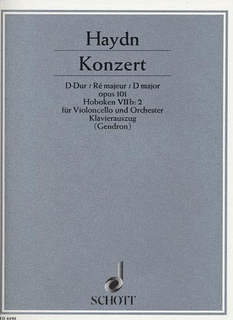HAL LEONARD Haydn, F.J. (Gendron): Concerto in D Major, Op.101 - HOB.VIIb: 2 (cello, and piano reduction)