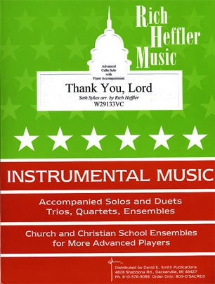 Heffler, R.: Thank You, Lord (cello & piano)