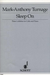 Schott Music Turnage, Marc-Anthony: Sleep On, Three Lullabies for Cello and Piano