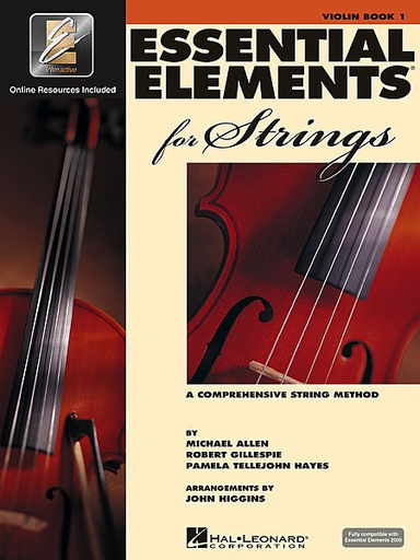 HAL LEONARD Allen, Gillespie, & Hayes: Essential Elements Interactive, Bk.1 (violin, online resources included)