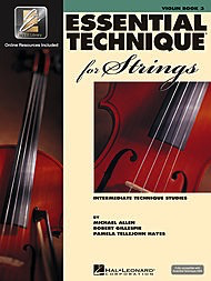 HAL LEONARD Allen, Gillespie, & Hayes: Essential Technique, Bk.3 (violin, online resources included)