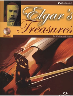 HAL LEONARD Elgar, Edward: Elgar's Treasures (violin & piano or CD)