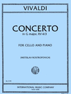 International Music Company Vivaldi: Concerto in G n.12 RV413 (cello & piano) IMC