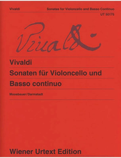 Carl Fischer Vivaldi, A.: 9 Sonatas-Vienna Urtext (cello & piano)