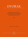 Barenreiter Dvorak, Antonin: Piano Quartet In Eb major Op.87 (violin, viola, cello, piano) Barenreiter