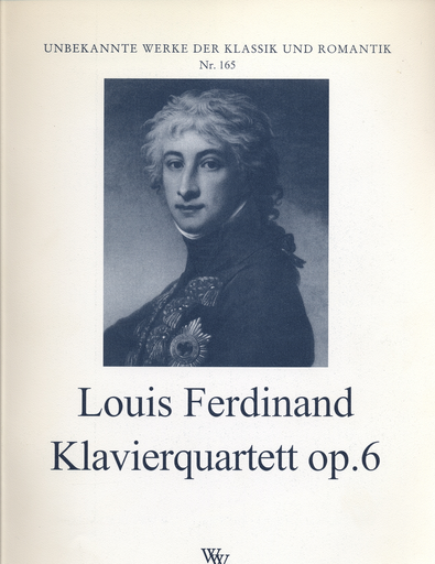 Wollenweber Ferdinand, Louis: Klavierquartett Op.6 (piano, violin, viola, cello)