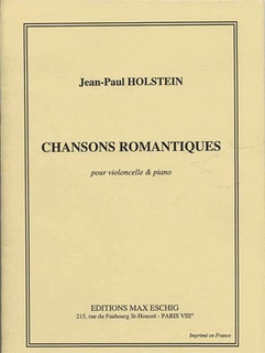 Carl Fischer Holstein, Jean-Paul: Chansons Romantiques (cello & piano)