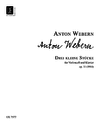 Carl Fischer Webern, A.: 3 Little Pieces, Op.11 (cello and piano)