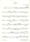 HAL LEONARD Locatelli, Pietro Antonio: Trio Sonata Op. 8 No. 10 for violin, Cello & Basso Continuo (violin, 2 cellos, piano)