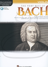 HAL LEONARD Hal Leonard Instrumental Play-Along: The Very Best of Bach (violin)(audio access) Hal Leonard