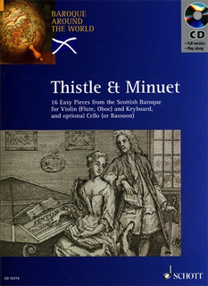 HAL LEONARD Johnson, David: Thistle & Minuet-Easy Pieces-Scottish Baroque (violin, Piano, Cello)
