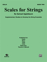 Alfred Music Applebaum, S.: Scales for Strings Bk.2 (cello)