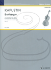 HAL LEONARD Kapustin: (score/part) Burlesque (cello & piano) Schott