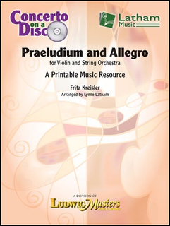 LudwigMasters Kreisler: Paeludium and Allegro (violin and string orchestra) Ludwig Masters
