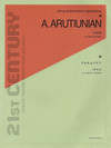 HAL LEONARD Arutiunian, Alexander: Poem (cello & piano)