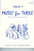 Last Resort Music Publishing Kelley, Daniel: Music for Three Vol.3 Sacred Music, Spirituals & Traditional Jewish Pieces (Bb clarinet 2)