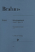 HAL LEONARD Brahms (Struck): Quintet in F minor, Op.34 - URTEXT (piano quintet) Henle Verlag