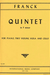 International Music Company Franck, Cesar: Quintet in F minor (piano, 2 violins, viola, cello)