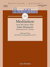 Carl Fischer Massenet: (Marsick) Meditation from the Opera 'Thais' (violin & piano)(CD) Carl Fischer