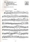 HAL LEONARD Mendelssohn, Felix: Concerto in e minor Op.64 (violin, CD, Piano)
