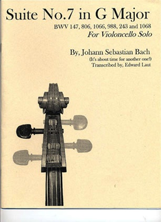 Bach, J.S. (Laut): Suite No. 7 in G Major for Solo Cello