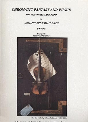 LudwigMasters Bach, J.S.: Chromatic Fantasy & Fugue (cello & piano)