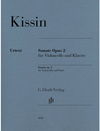 HAL LEONARD Kissin: Cello Sonata, Op.2 (cello, piano) HENLE