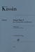HAL LEONARD Kissin: Cello Sonata, Op.2 (cello, piano) HENLE