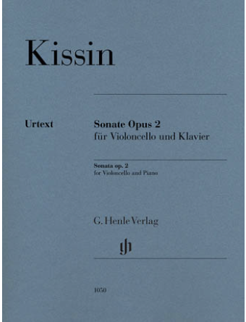 HAL LEONARD Kissin: Cello Sonata, Op.2 (cello, piano) HENLE