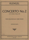 International Music Company Klengel (Kurtz): Concerto No.2 in D minor, Op.20 (cello & piano)