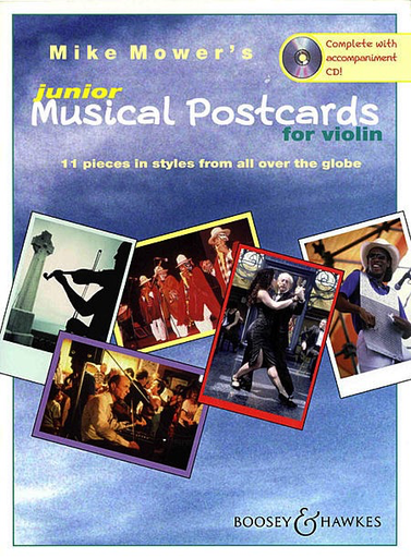 HAL LEONARD Mower, M.: Junior Musical Postcards (violin and CD)