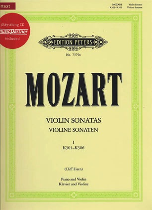 Mozart, W.A. (Eisen): Violin Sonatas Vol.1 (violin, piano, CD) urtext