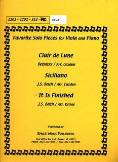 Bach, J.S. (Krane): It is Finished (cello & piano)