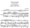 Carl Fischer Korngold, E.W.: Serenade from ''The Snowman'' (cello or violin and piano)
