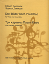 Denissow, Edison: Drei Bilder nach Paul Klee (viola, Oboe, Bass, Vibraphone)