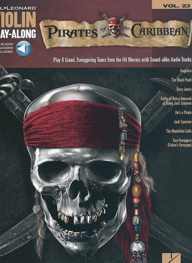 HAL LEONARD Play-Along Series Vol. 23: Pirates of the Caribbean (violin & CD)