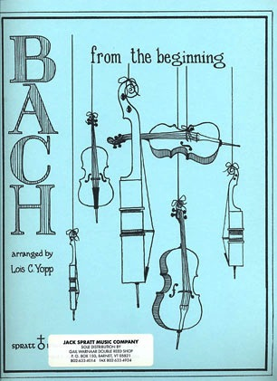 Bach, J.S. (Yopp): Bach from the Beginning (cello & piano)