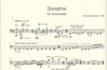 Bartel, Hans-Christian: Sonatine for Violoncello, 1998