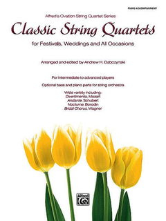 Alfred Music Dabczynski: Classic String Quartets for Festivals, Weddings, Occasions (Piano Acc)