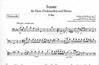 Beethoven: Sonata for Piano & Horn or Cello Op.17 (cello & piano) Breitkopf