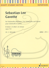 HAL LEONARD Lee (Nimczik): Gavotte in B minor, Op.112 (cello & piano) Schott