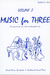 Last Resort Music Publishing Kelley, Daniel: Music for Three Vol.3 Sacred Music, Spirituals & Traditional Jewish Pieces (piano or guitar)