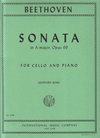 International Music Company Beethoven, L.van (Rose): Sonata in A Major Op.69 (cello & piano)