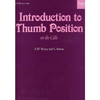 C.F. Peters Benoy, A.W.: An Introduction to Thumb Position (Cello)