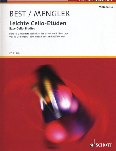 HAL LEONARD Best/Mengler (ed.): Easy Cello Studies, Vol. 1 (cello)