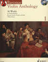 HAL LEONARD Reiter, W. (editor): Baroque Violin Anthology, Vol. 1 - 38 Works (Violin, Piano, and CD)