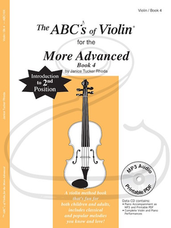Carl Fischer Rhoda: The ABC's of Violin for the More Advanced, Bk.4 (violin)(CD) Carl Fischer